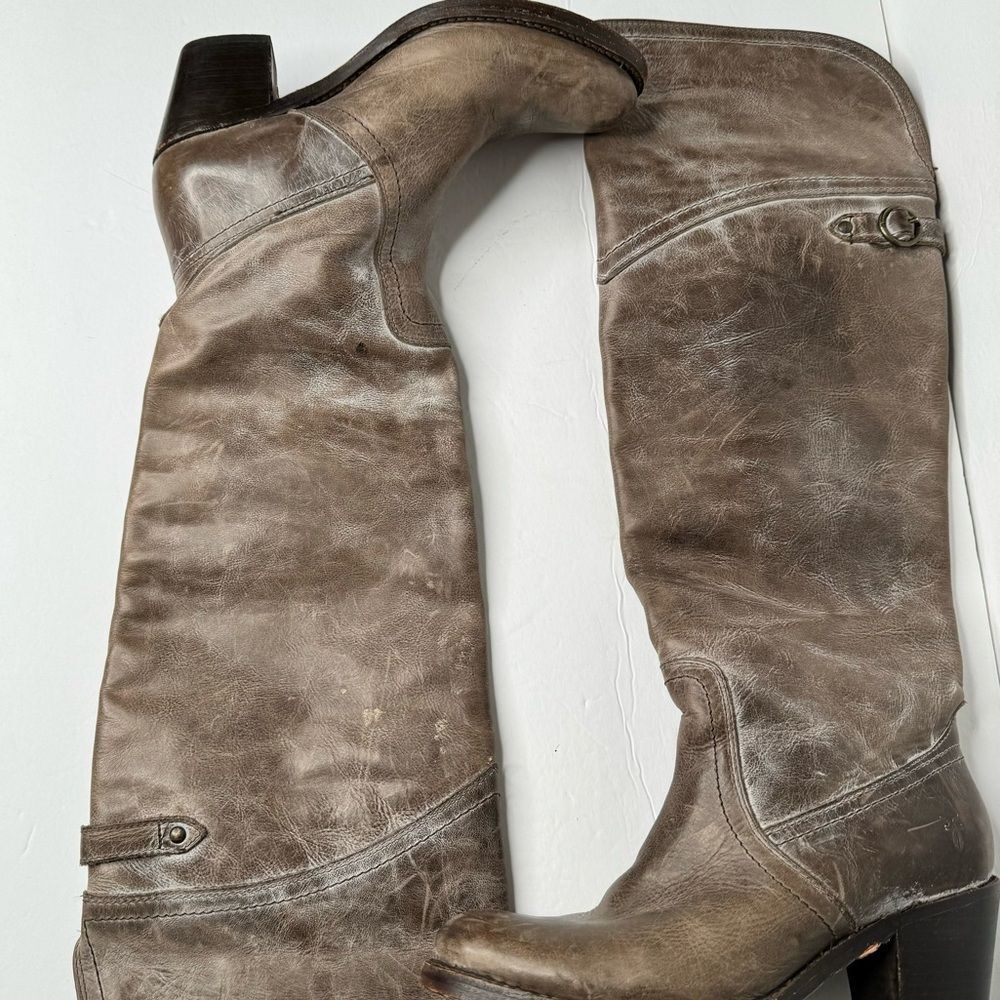 Frye leather boots size 6.5 - Picture 4 of 9